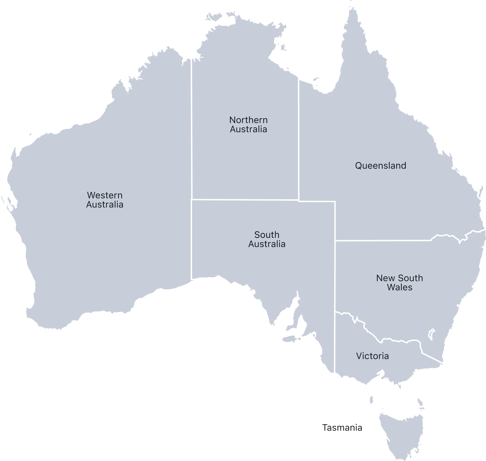 Australia map